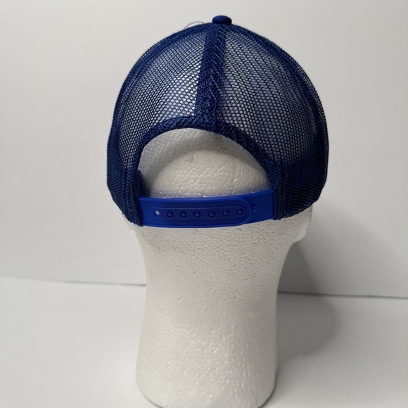 LALO Tequila Branded Trucker Hat - Blue Mesh Adjustable Snapback Cap - Picture 3 of 4